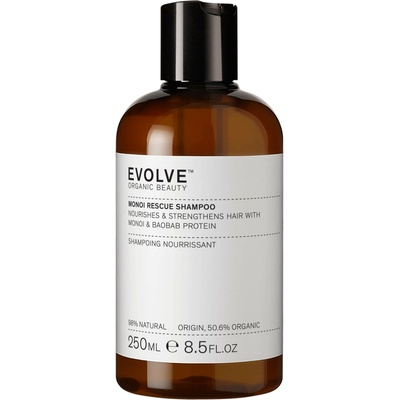Evolve Organic Beauty Monoi Rescue Natural Shampoo 250 ml