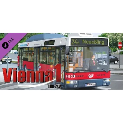 Игра OMSI 2 Add-on Vienna 1 - Line 24A за PC Steam, Електронна доставка