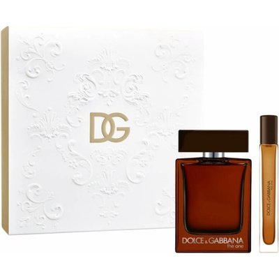 Dolce&Gabbana The One for Men EDP 100 ml + Dolce&Gabbana The One For Men Eau de EDP cestovní sprej 10 ml