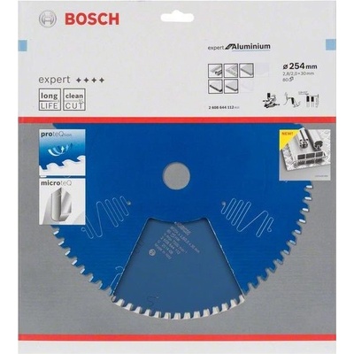 Bosch Pilový kotouč Ø254/30 80z Expert for Aluminium, 2608644112