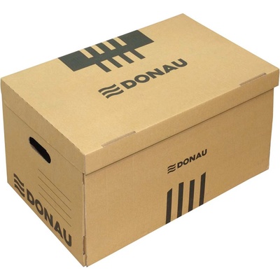 DONAU Архивен кашон Donau 522x351x305mm, кафяв (00431-А)