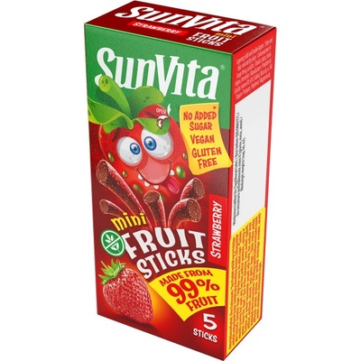 SunVita Sticks jahody 5 x 10g