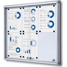 Jansen Display interiérová vitrína 6 x A4