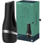 Satisfyer класически мъжки мастурбатор черно / сиво