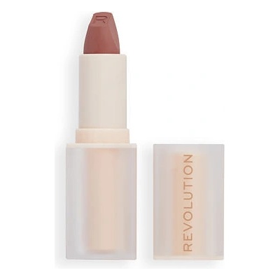 Makeup Revolution Lip Allure Soft Satin Lipstick krémový rúž so saténovým finišom Wifey Dusky Pink 3,2 g