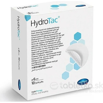 HydroTac penové krytie okrúhle priemer 6cm 10ks