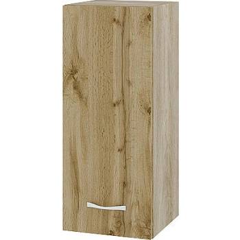 ИРИМ Горен шкаф с врата и рафт Сити АРДД-1 дъб сонома арвен / дъб дакота 30 см