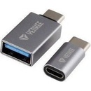 YENKEE Adaptér USB C na Micro USB,USB A YTC 021