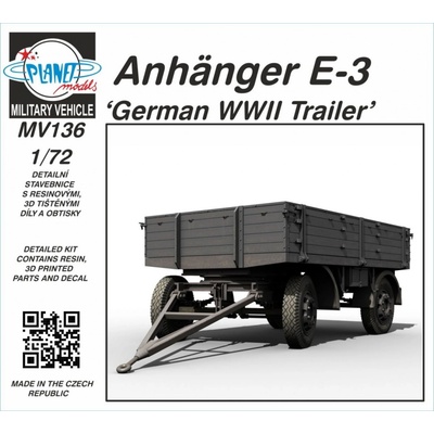 Special Hobby Anhänger E 3 ‘German WWII Trailer’ 1:72