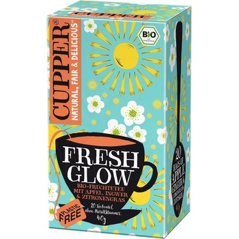Cupper Bylinný čaj BIO fresh glow 20 x 2 g
