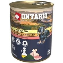 Ontario Puppy Chicken Pate flavoured with Spirulina and Salmon oil 800 g