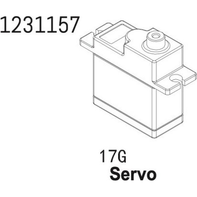 Absima 1231157 17G Servo CR4.4