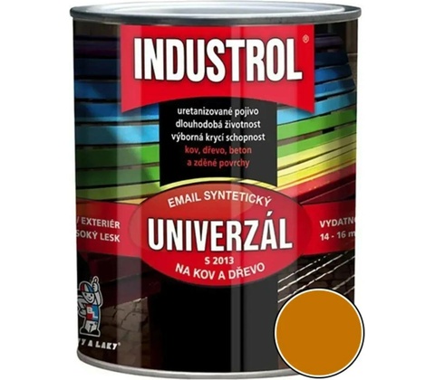 Industrol 0,75 l tmavá chromová žluť