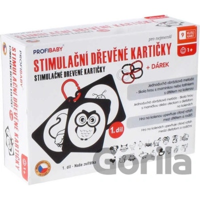 Stimulační dřevěné kartičky 1. díl