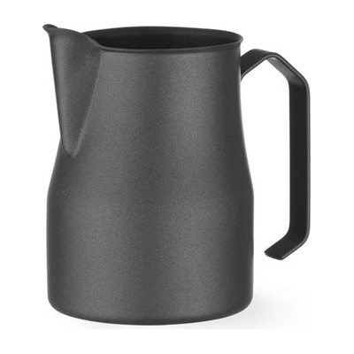 HENDI Kanvica na penenie mlieka matná čierna 0,7L 451045H