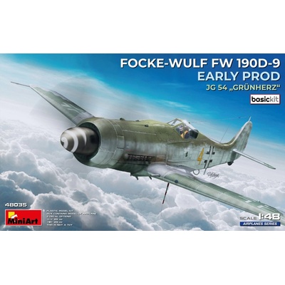 Miniart Focke-Wulf Fw 190D-9 Early Prod. JG 54 „Grünherz“ Basic Kit. 1.48