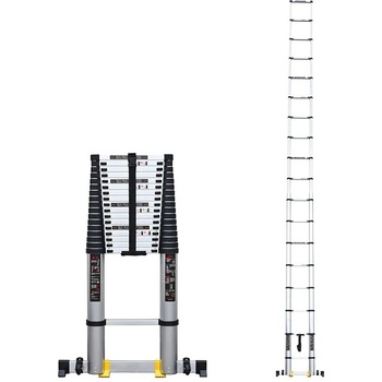 MXM Телескопична стълба - 8 м, алуминий