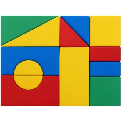 PlaySoft Molitanová stavebnice EXTRA VELKÁ 13 ks (40 cm)