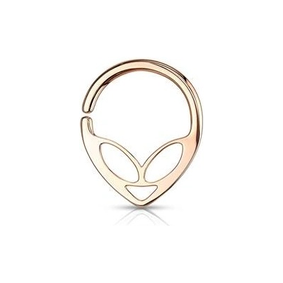 Šperky4U piercing do nosu kruh Alien N0112-RD