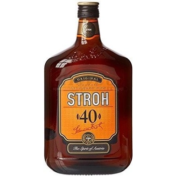 Jagertree Stroh 40% 1 l (čistá fľaša)