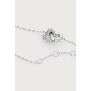 Guess гривна дамска от неръждаема стомана с циркон BELOVED (JUBB06.014JW) - answear - 107,55 лв