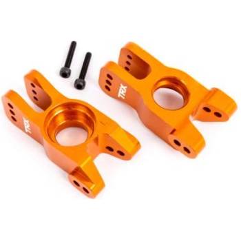 Traxxas задни главини алуминиеви оранжево анодирани (лява и дясна)