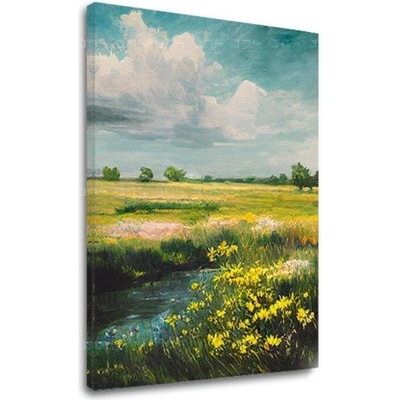 Krajinka na plátne Medzi oblohou a zemou - 40x50 cm