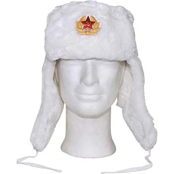 Ruská beranice bílá