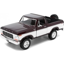 MOTORMAX Bronco Ford 1978 vínová 1:24