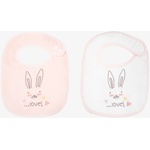 Kikka boo Комплект 2 бр хавлиени лигавници от Kikkaboo - Rabbits in Love (31104010040)