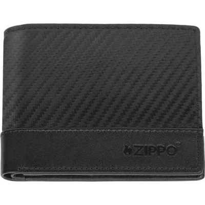 Kožená peněženka Zippo Carbon 44188