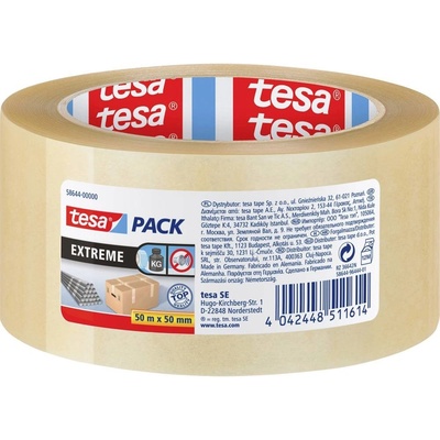 TESA tesa EXTREME baliace lepiaca páska priehľadná 50 m x 50 mm