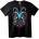 NOONEBRAND Тениска с черепи на Овен - 7XL, Black