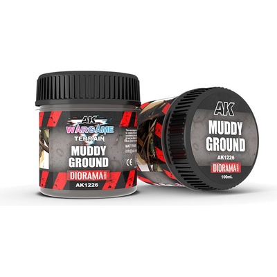 AK-Interactive Wargame Terrains AK1226 Muddy Ground 100ml