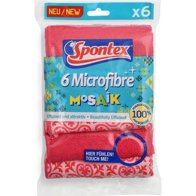Spontex MF Mosaik Pink 6 ks