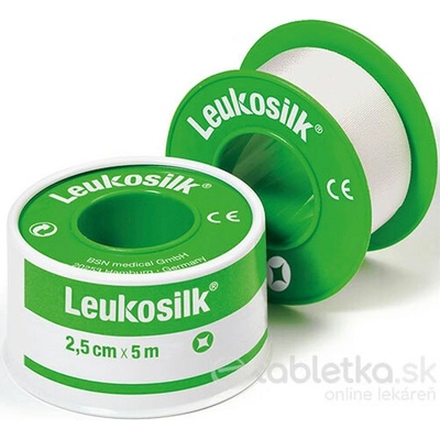 Leukosilk fixačná náplasť vysokopevná v ťahu 2, 5 cm x 5m
