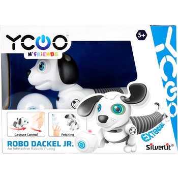 Silverlit Интерактивна играчка Silverlit - Разтеглив робо-дакел JR (88578)