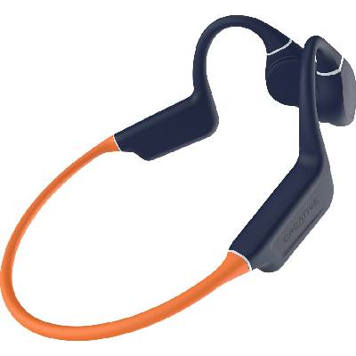 Creative Outlier Free Pro plus Headset otevřená (On Ear) Bluetooth® stereo oranžová voděodolná