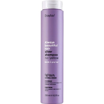 Erayba ABH Silver Тониращ шампоан за нежелани жълти оттенъци, 250 ml