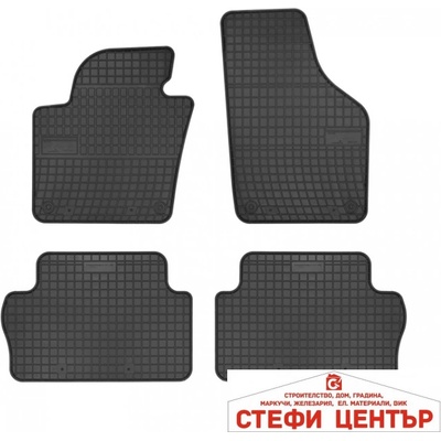 FroGum Гумени стелки Frogum съвместими с VW Sharan II 5 / Seat Alhambra II 5 - 2010+ (51233)