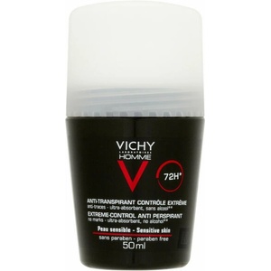 Vichy Homme 72h roll-on 50 ml