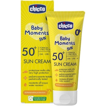 Chicco Слънцезащитен крем SPF 50+, 75 мл