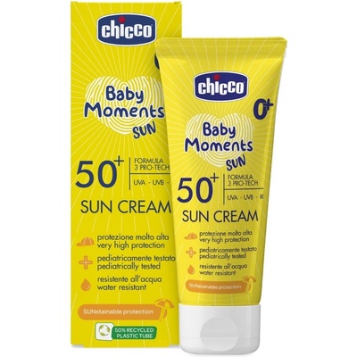 Chicco Слънцезащитен крем SPF 50+, 75 мл