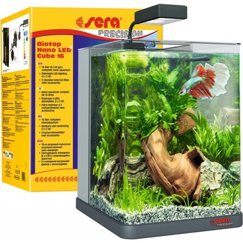 Sera Biotop Nano LED Cube 16 22 x 30 x 25 cm