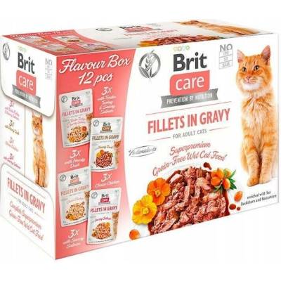 Brit Care Cat sáčky v omáčce 12x85 g