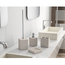 Sapho Quadrotto WC štětka na postavení, tortora QU3366