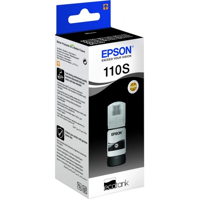 Atrament Epson 110S Black - originálny
