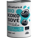 Rastlinné mlieka a nápoje Allnature Bio Kokosové mlieko 400 ml