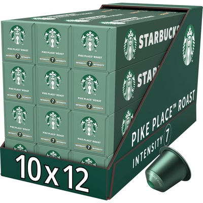 Starbucks Nespresso Pike Place Roast Medium Roast 120 ks – Zboží Dáma