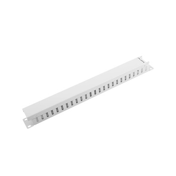 Lanberg Органайзер за кабели, Lanberg, тип A, 19'', 1U, сив (AK-1201-S) (AK-1201-S)